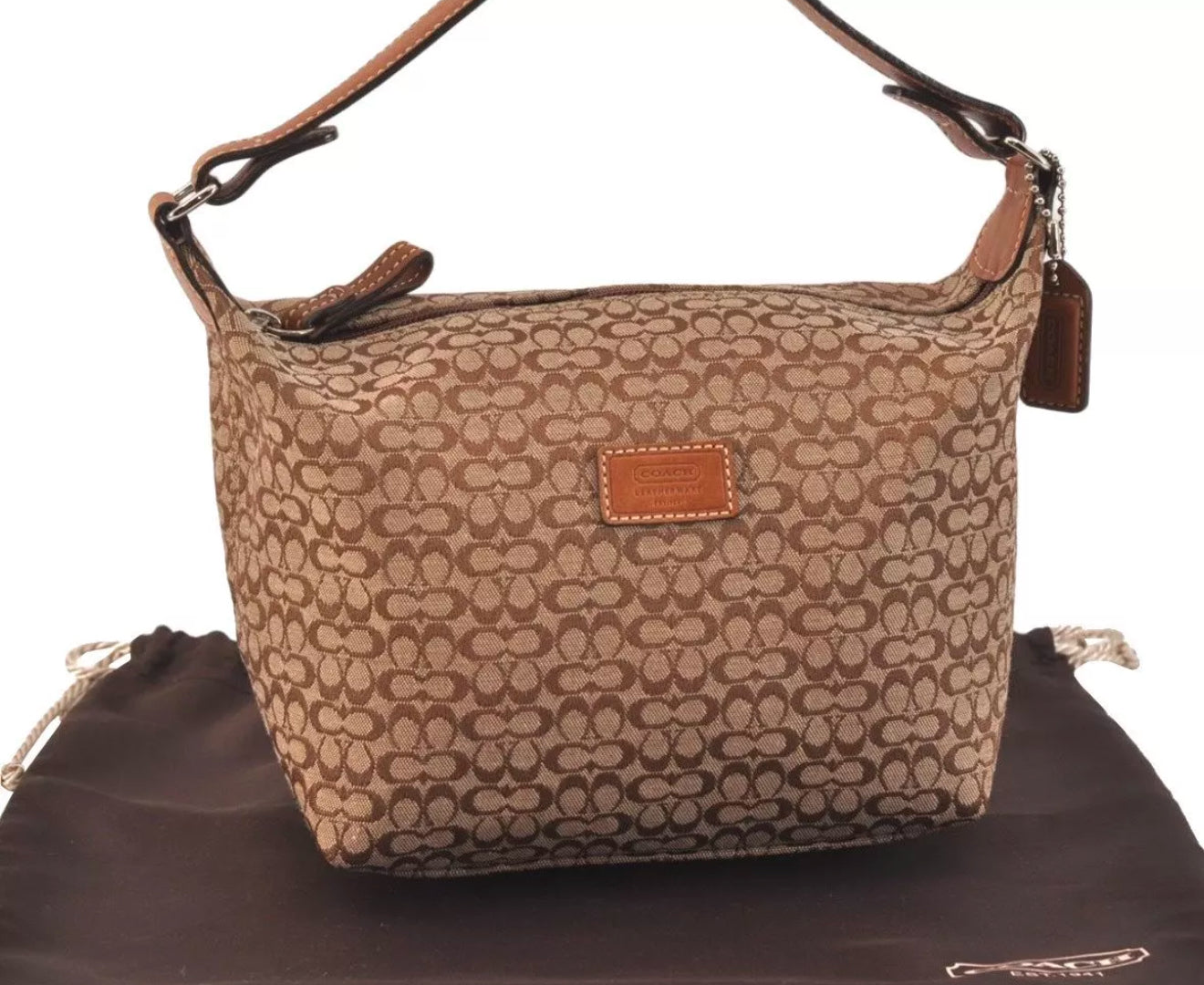 Coach Signature Canvas Bag