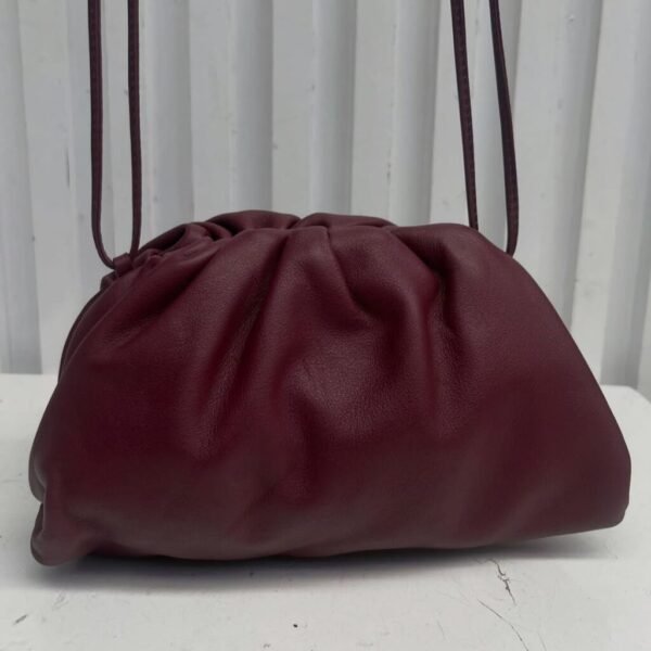 Bottega Veneta Butter Calfskin The Mini Pouch Bordeaux